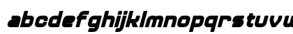 Diner Bold Italic Lowercase Preview
