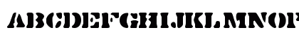Dirty Baker's Dozen Regular Lowercase Preview