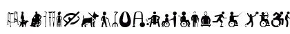 Disabled Icons Regular Lowercase Preview