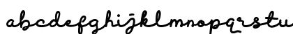 Discobaby Regular Lowercase Preview