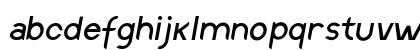 Discreet Inclined Lowercase Preview