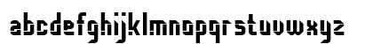 Disembody Regular Lowercase Preview