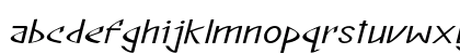 Distract Expanded Italic Preview