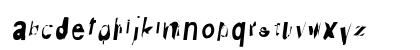 Distraught Ita Lowercase Preview