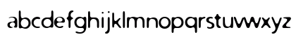 Distro Regular Lowercase Preview