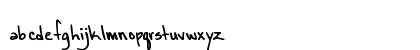 DJB CASSANDRA Regular Lowercase Preview