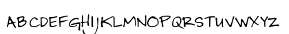 DJB Jenna Regular Lowercase Preview