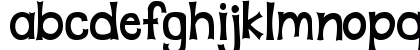 DJB Play Misty for Me Regular Lowercase Preview