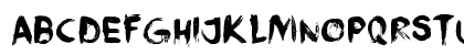 DK Face Your Fears II Regular Lowercase Preview