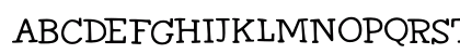DK Homeward Bound II Regular Lowercase Preview