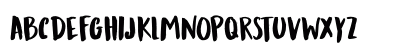 DK Mandarin Whispers Regular Lowercase Preview