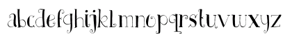 DK Father Frost Regular Lowercase Preview