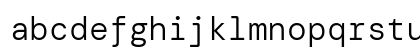 DM Mono Light Regular Lowercase Preview