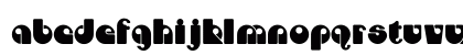 DojoCP Regular Lowercase Preview