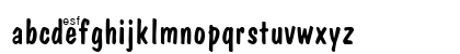 DomCasual Regular Lowercase Preview
