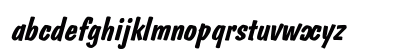 Domkrat Bold Italic Lowercase Preview