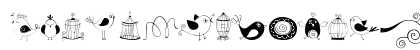 DOODLE DINGS 1 Birds Cages Regular Preview