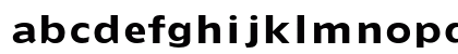 Doric LT Std Bold Lowercase Preview
