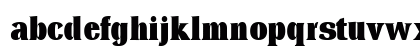 Dressel Black Regular Lowercase Preview