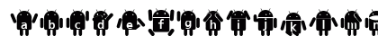 Droid Robot Regular Lowercase Preview