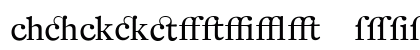 DTL Fleischmann Regular Lowercase Preview