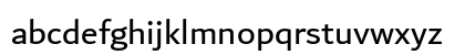 Dubai Regular Lowercase Preview