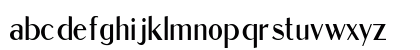 Dukas CF Regular Regular Lowercase Preview
