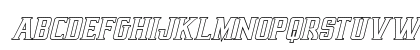 Earthrealm Outline Italic Italic Preview