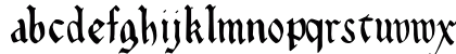 Renny Hybrid Regular Lowercase Preview