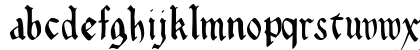East Anglia Regular Lowercase Preview
