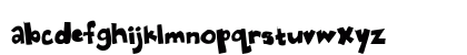 Eatpoo Regular Lowercase Preview