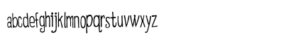 Eatpoo Skinny Lowercase Preview