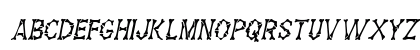 Eddy's Bones Italic Preview
