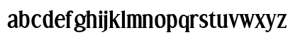 Effloresce Bold Lowercase Preview