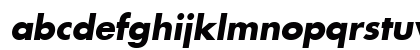 EfromBlack Oblique Lowercase Preview