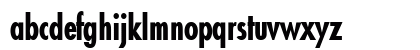 EfromCond Bold Lowercase Preview