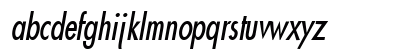EfromCond Oblique Lowercase Preview