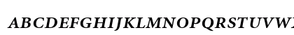 Atlantix Pro SSi Semi Bold Italic Lowercase Preview