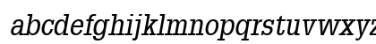 EgotistCond Oblique Lowercase Preview