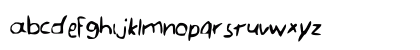 MemeFont Medium Lowercase Preview
