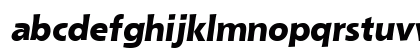 EkeBlack Oblique Lowercase Preview