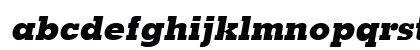 ElderBlack Oblique Lowercase Preview