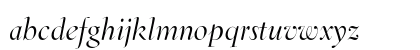 EldoradoLight Italic Lowercase Preview