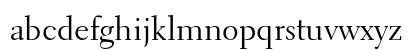 Electra LT Std Regular Lowercase Preview