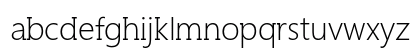 Eledonia Regular Lowercase Preview