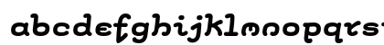 Elementis LT Std Bold Lowercase Preview