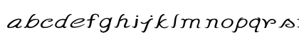 Eliva Extra-expanded Regular Lowercase Preview