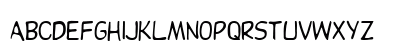 Eliza Normal Lowercase Preview