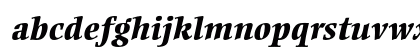 Ellington MT Extra Bold Italic Preview