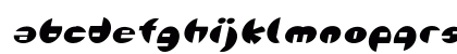 Ellipto Bold Italic Lowercase Preview
